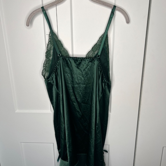 Adome Lace Satin Camisole Slip Sleepwear Women’s Size Large - Picture 5 of 5